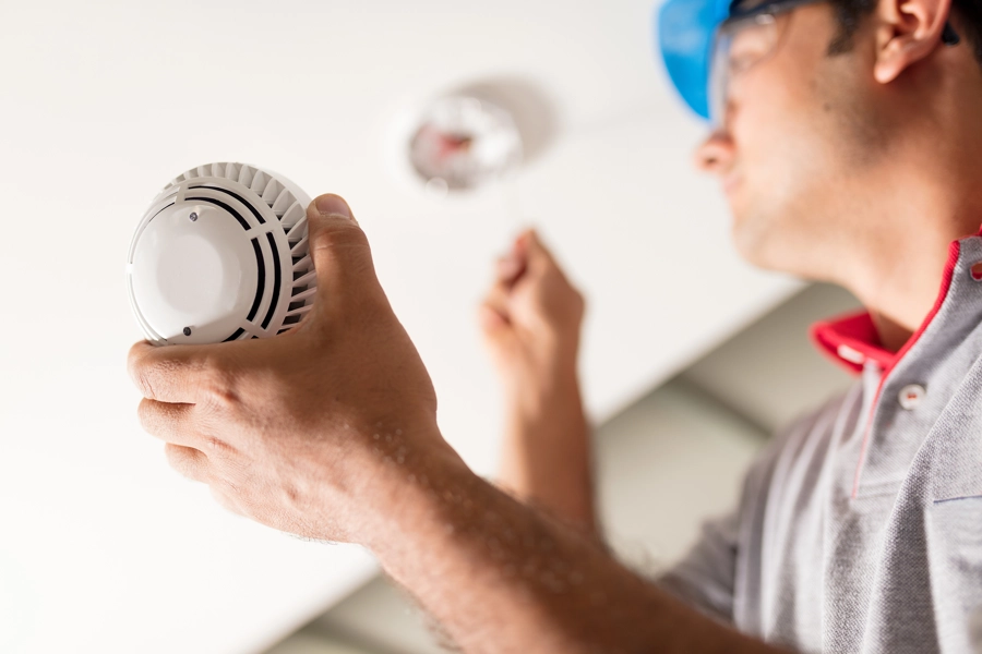 Motion Sensor, Carbon Monoxide & Smoke Detectors