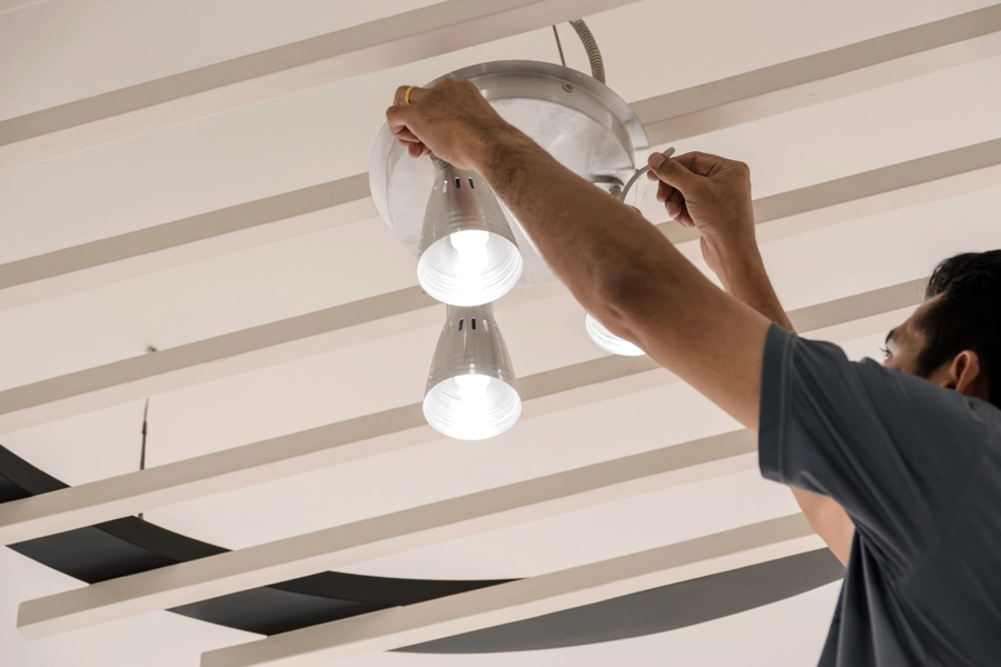 Outlet & Chandelier Installation